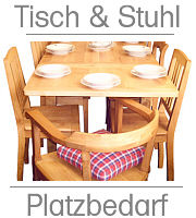 Tisch & Stuhl & Raum
